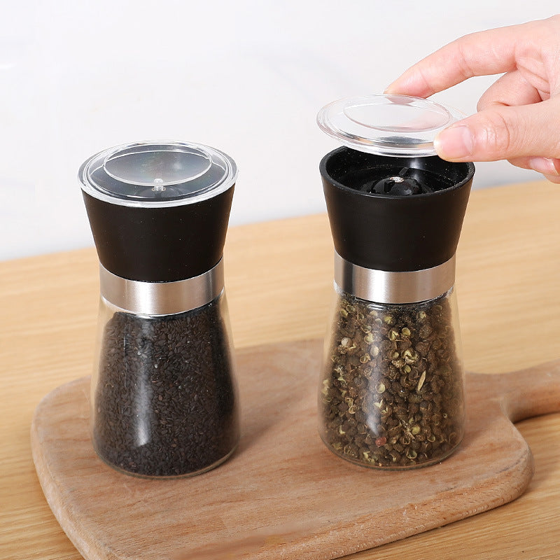 Moedor e Triturador de Pimenta e Sal - Kit Com 2 Unidades