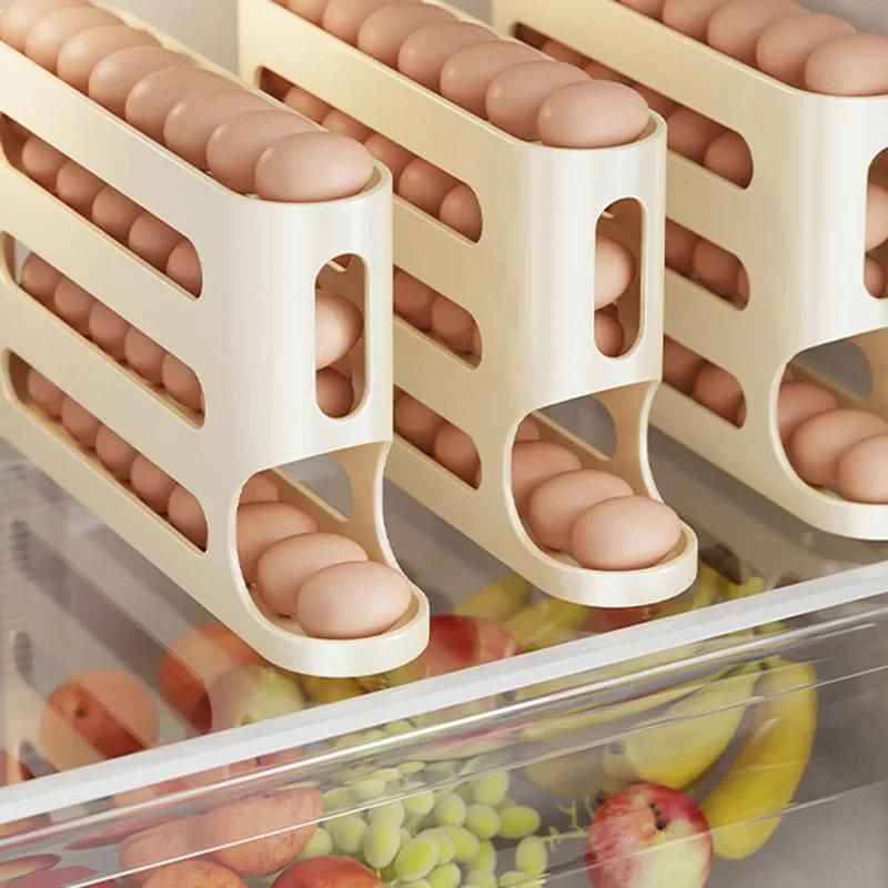 Porta Ovos Organizador para Geladeira - 30 Ovos