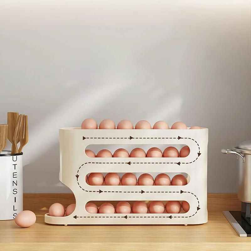 Porta Ovos Organizador para Geladeira - 30 Ovos