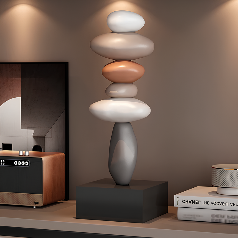 Escultura Decorativa Zen em Resina