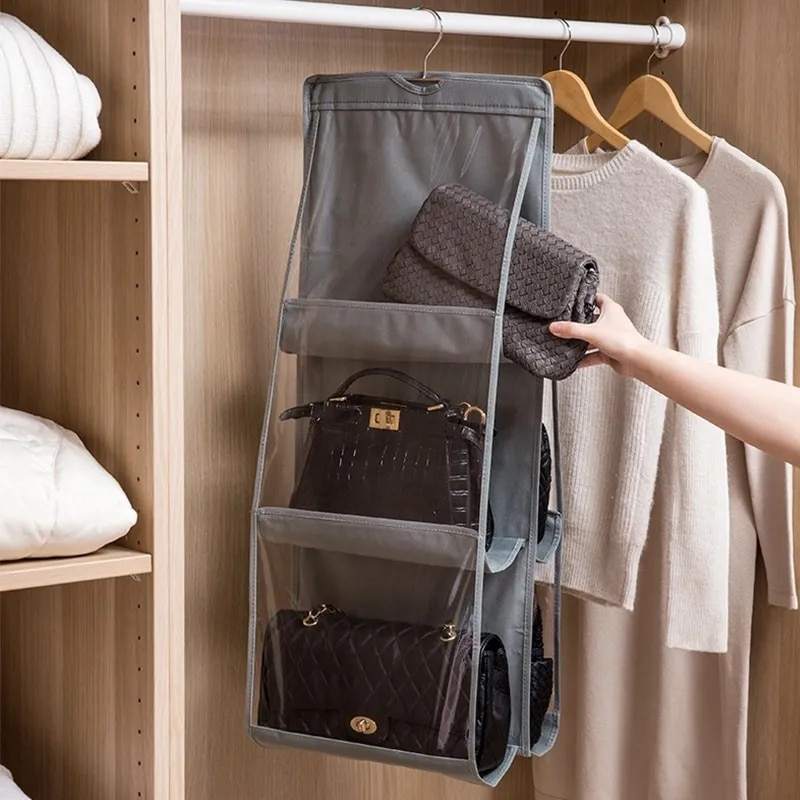 Organizador de Bolsa Feminina para Armário