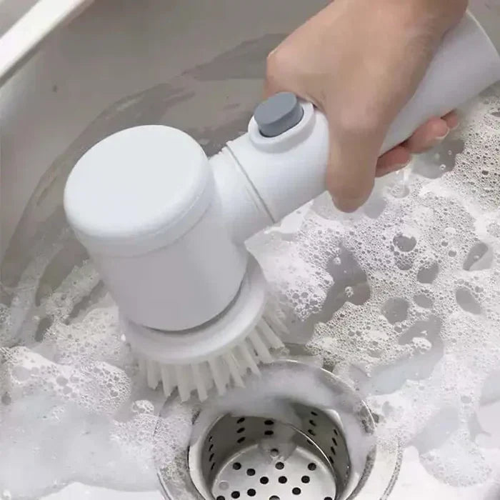 Escova de Limpeza Elétrica Multiuso