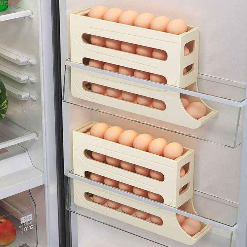 Porta Ovos Organizador para Geladeira - 30 Ovos