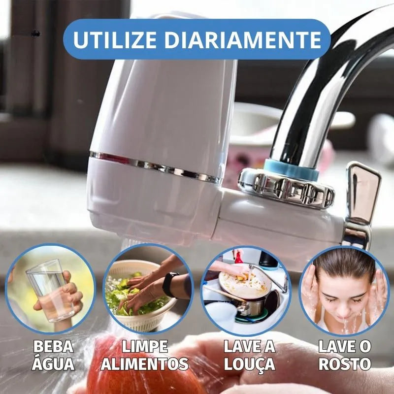 Purificador Filtro de Água para Torneira - AquaShield