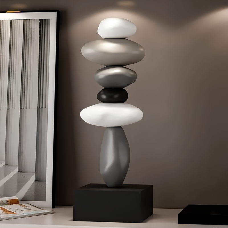 Escultura Decorativa Zen em Resina