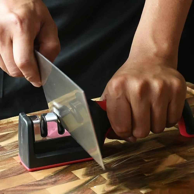 Amolador e Afiador De Facas - Kit Com 2 Unidades