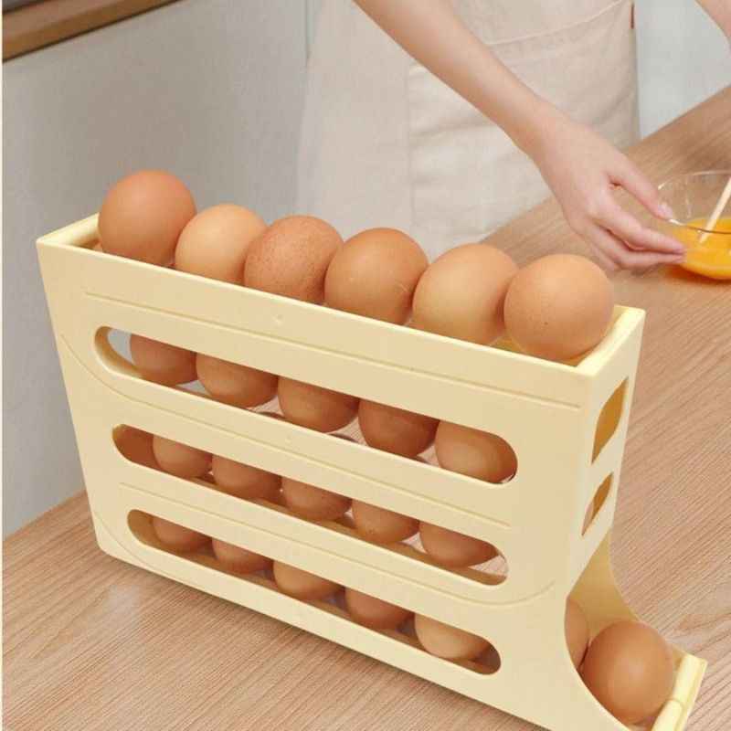 Porta Ovos Organizador para Geladeira - 30 Ovos