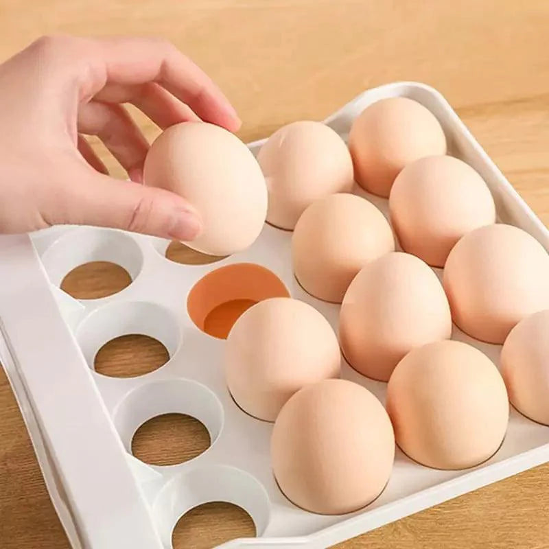 Organizador de Geladeira com Gavetas para Ovos