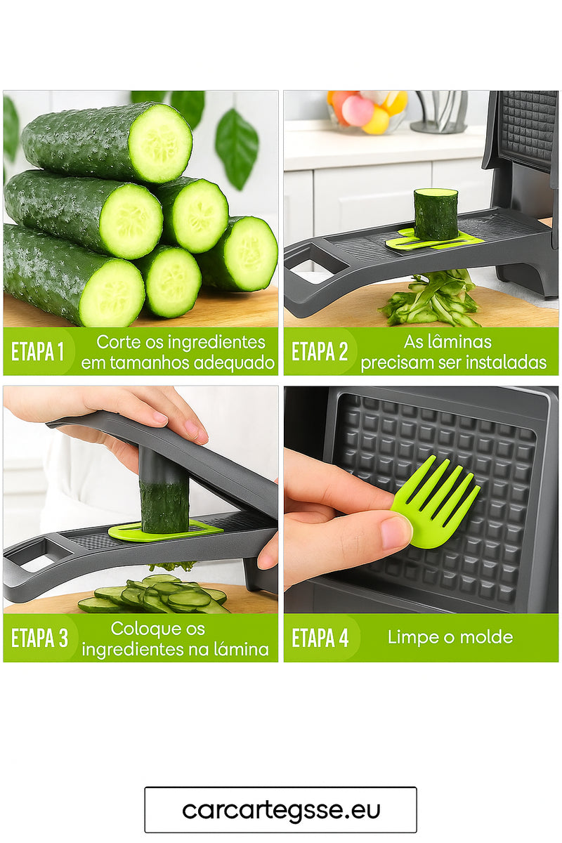 CorteFácil Pro™– Sua Cozinha Mais Ágil e Organizada!
