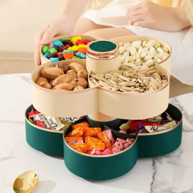 Dispenser Giratório 360° para Alimentos e Doces