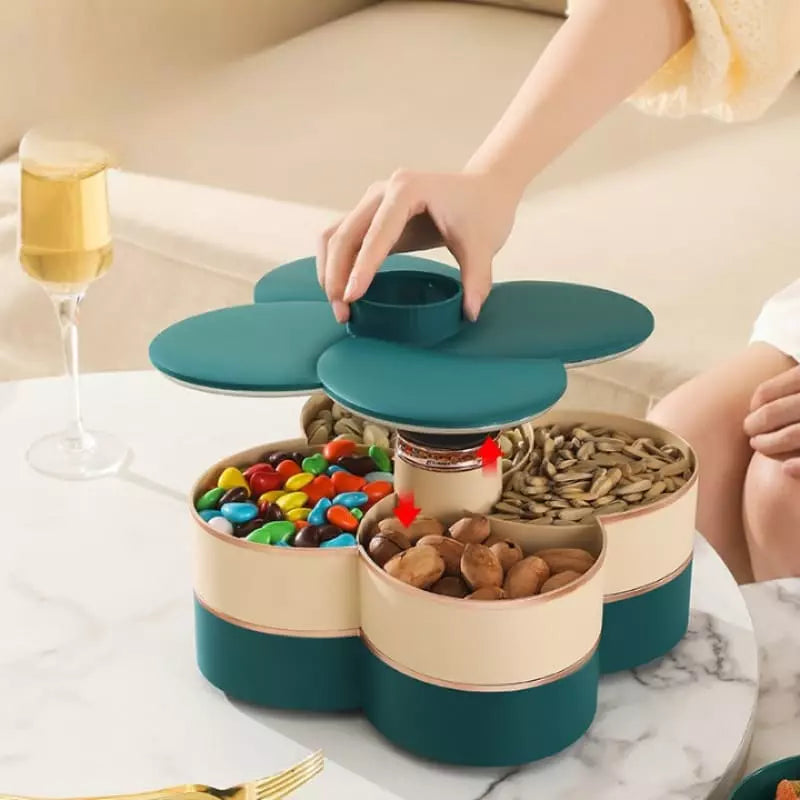 Dispenser Giratório 360° para Alimentos e Doces