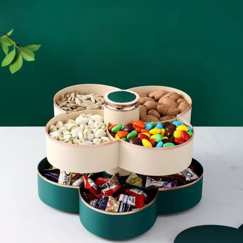 Dispenser Giratório 360° para Alimentos e Doces