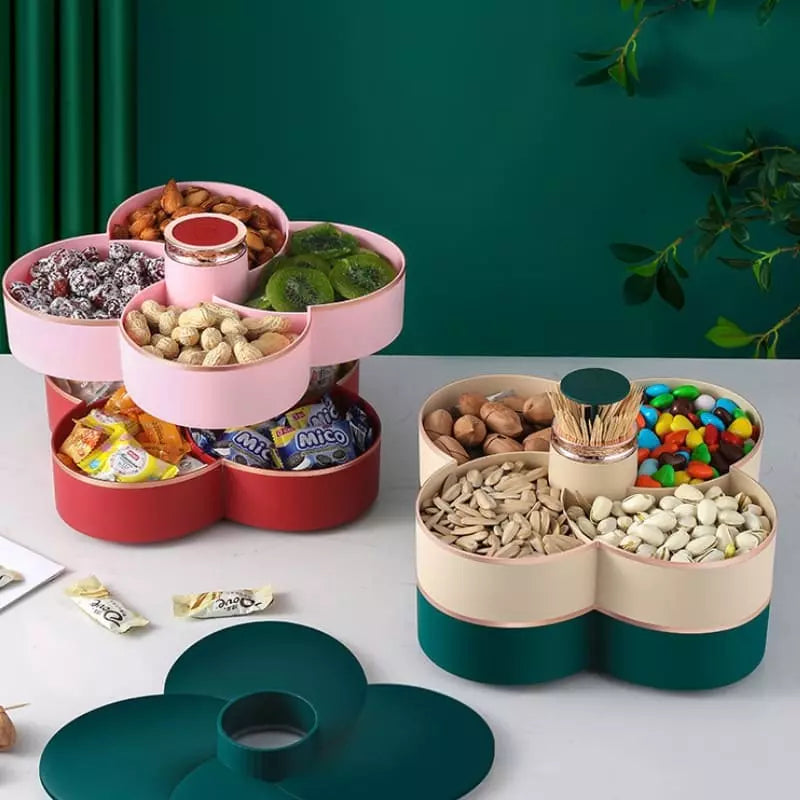 Dispenser Giratório 360° para Alimentos e Doces