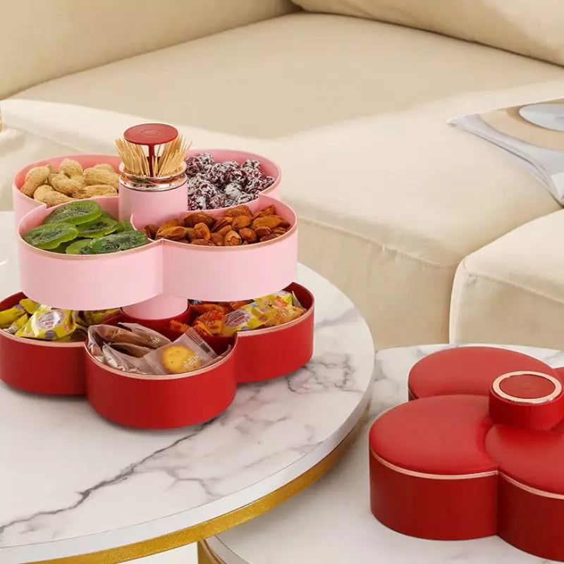 Dispenser Giratório 360° para Alimentos e Doces