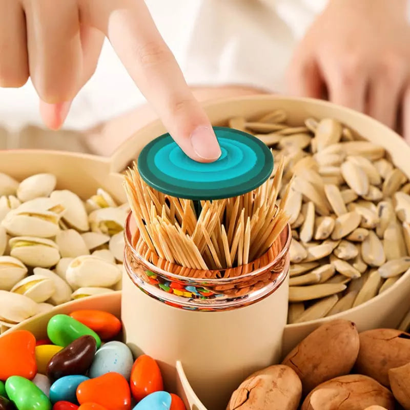 Dispenser Giratório 360° para Alimentos e Doces