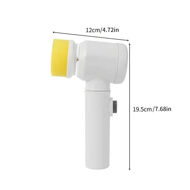 Escova de Limpeza Elétrica Multiuso Rotativa