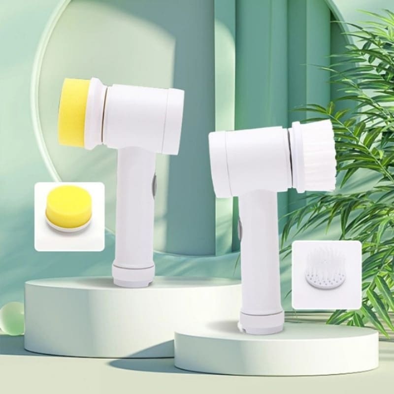 Escova de Limpeza Elétrica Multiuso Rotativa
