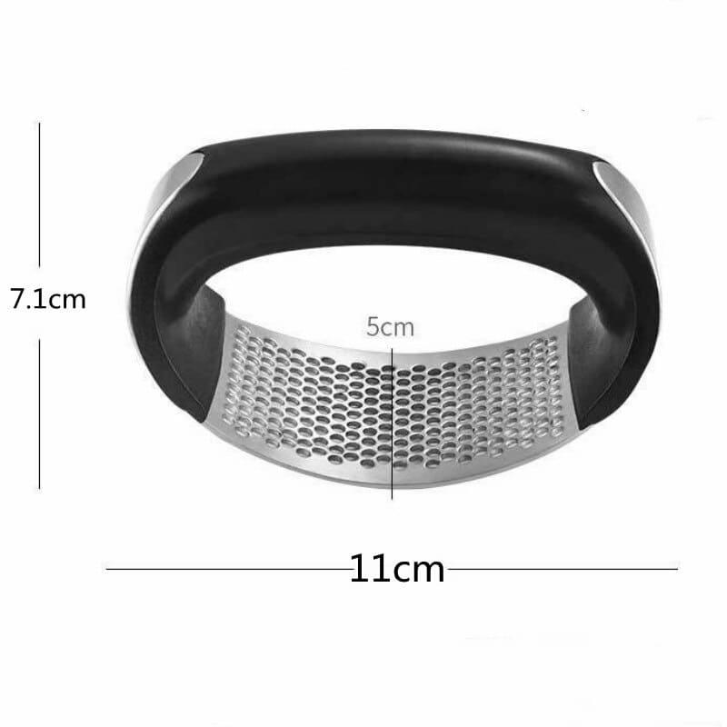 Espremedor de Alho e Amassador em Inox com Design Ergonômico