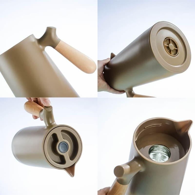Garrafa Térmica de Café 1 Litro com Isolamento Térmico Duplo