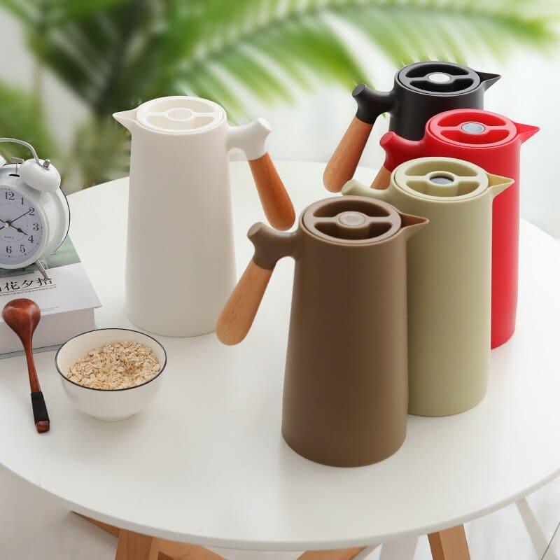 Garrafa Térmica de Café 1 Litro com Isolamento Térmico Duplo