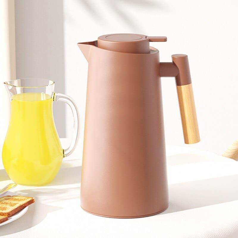 Garrafa Térmica de Café 1 Litro com Isolamento Térmico Duplo