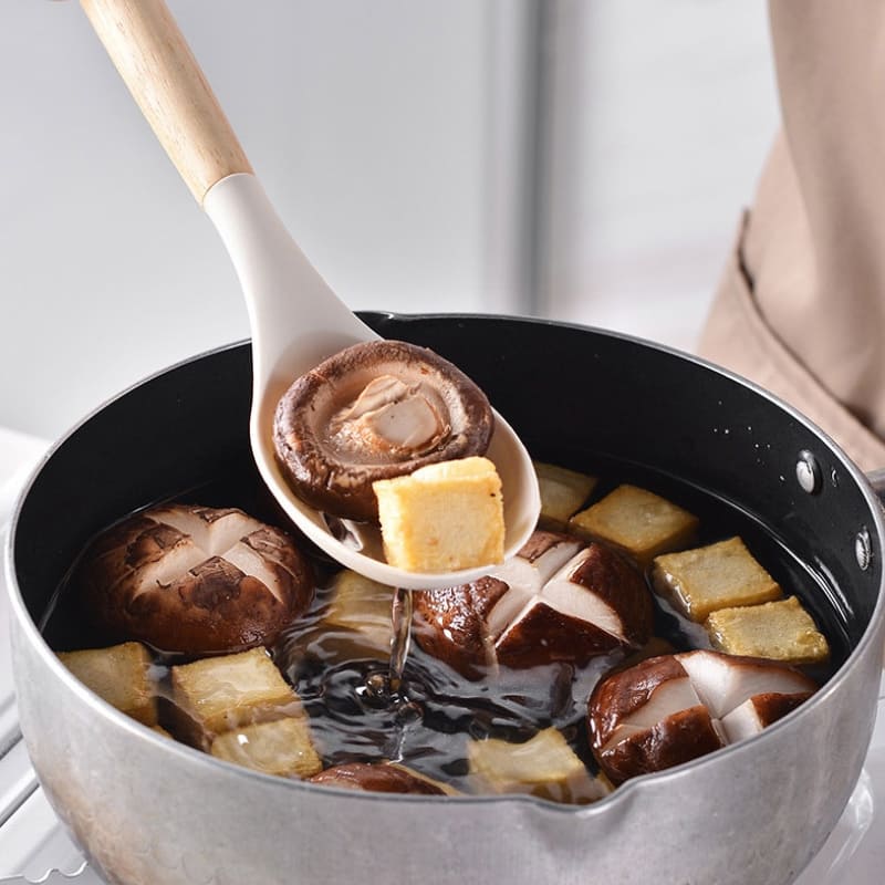 Kit Utensílios de Cozinha 14 Peças em Silicone com Organizador