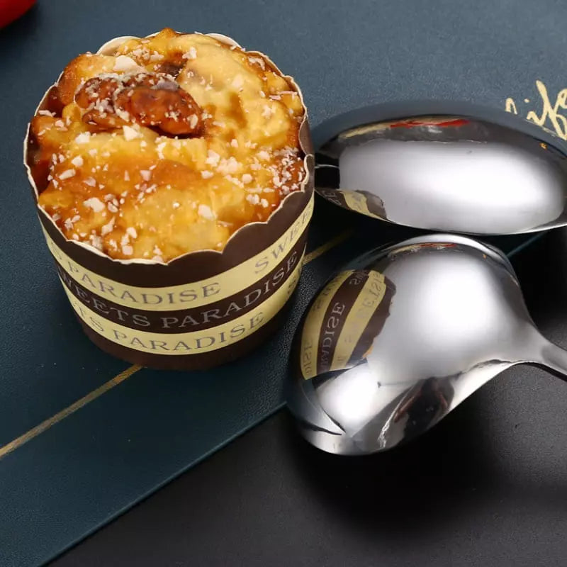 Kit Utensílios de Cozinha 6 Peças Inox Dourado ou Prata