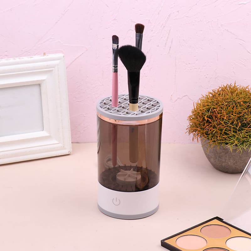 Limpador Elétrico para Pincéis de Maquiagem com Rotação Rápida