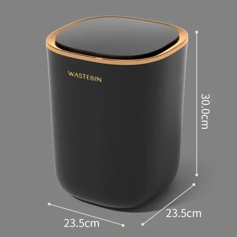 Lixeira Colorida com Sensor Inteligente e Design Sofisticado