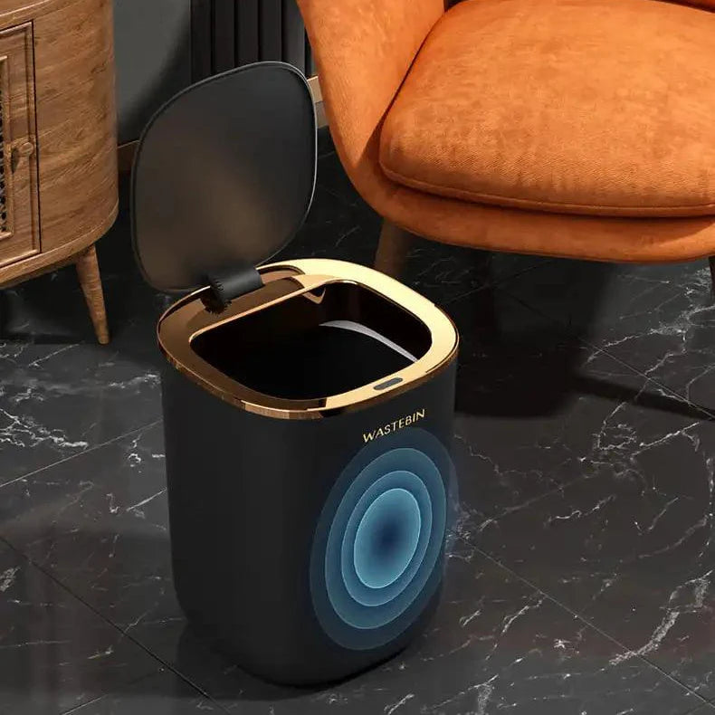 Lixeira Colorida com Sensor Inteligente e Design Sofisticado