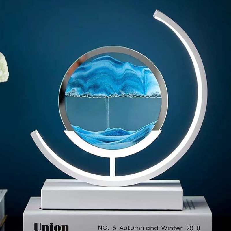 Luminária - de Mesa e Ampulheta LED Decorativa para Ambientes Aconchegantes