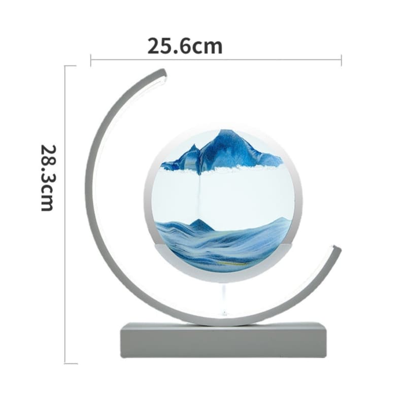 Luminária - de Mesa e Ampulheta LED Decorativa para Ambientes Aconchegantes