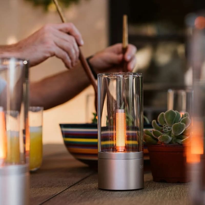 Luminária - de Mesa Decorativa Portátil LED com Controle de Intensidade