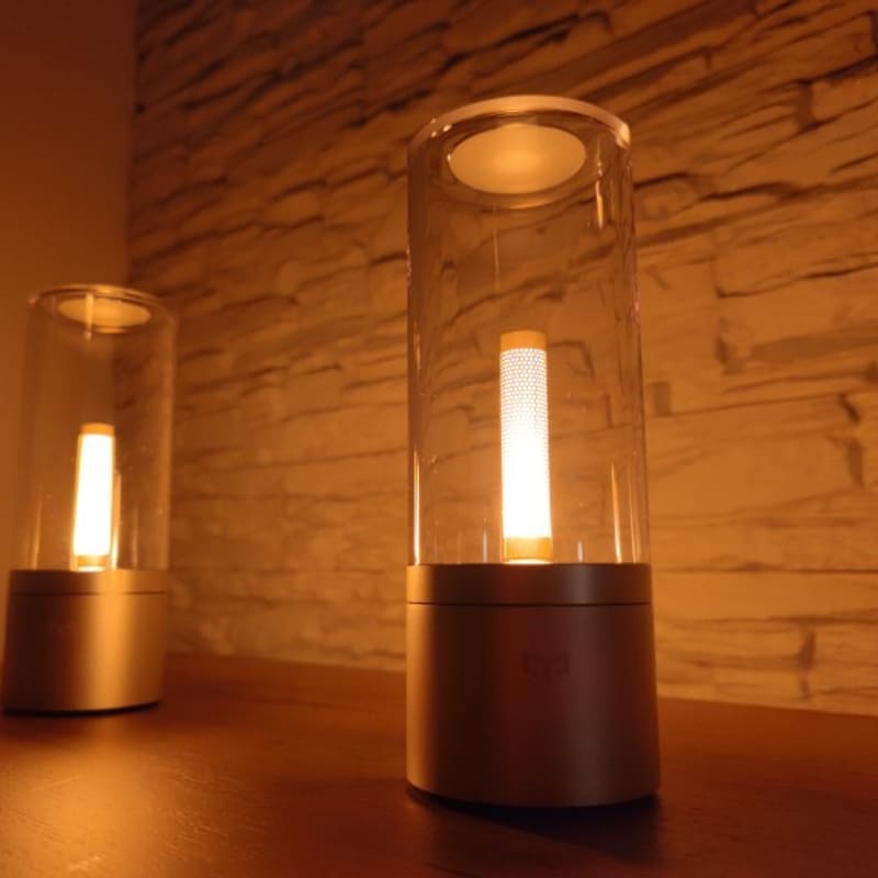 Luminária - de Mesa Decorativa Portátil LED com Controle de Intensidade