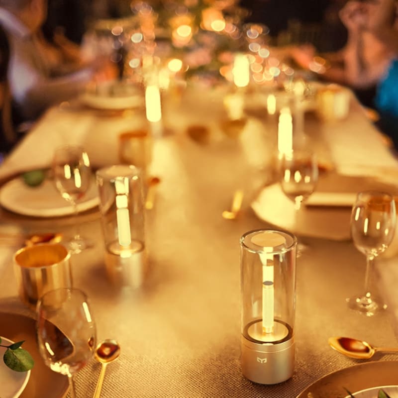 Luminária - de Mesa Decorativa Portátil LED com Controle de Intensidade