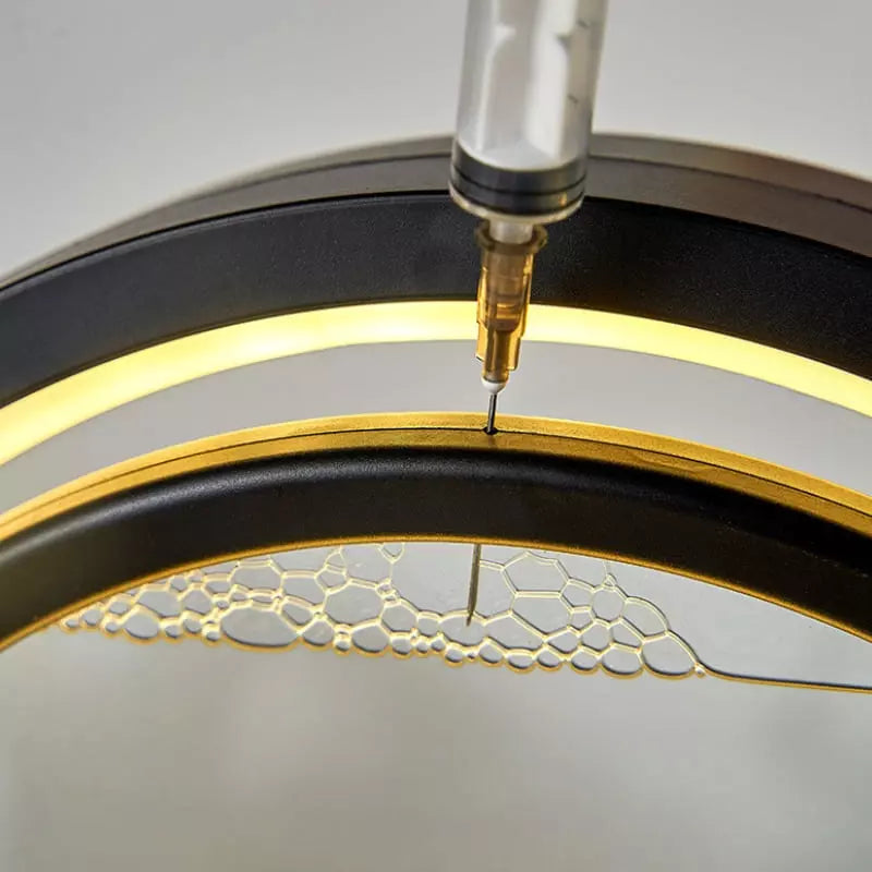 Luminária - de Mesa Ampulheta LED Decorativa para Ambientes Elegantes