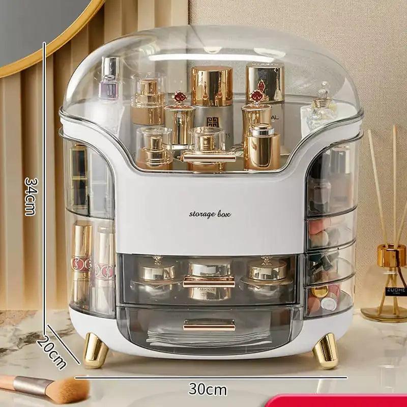 Organizador Acrílico Multiuso para Maquiagem e Cosméticos Elegante