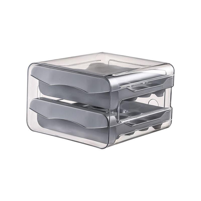 Organizador de Geladeira com Gavetas para Ovos