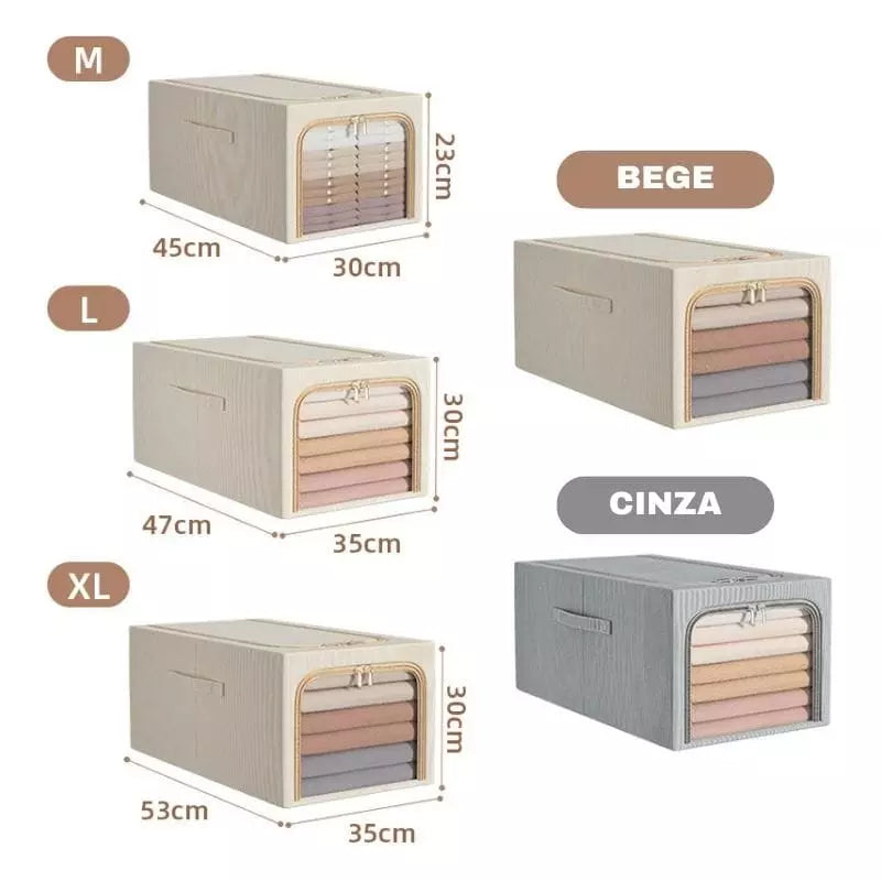 Organizador Premium para Guarda-Roupas Multiuso