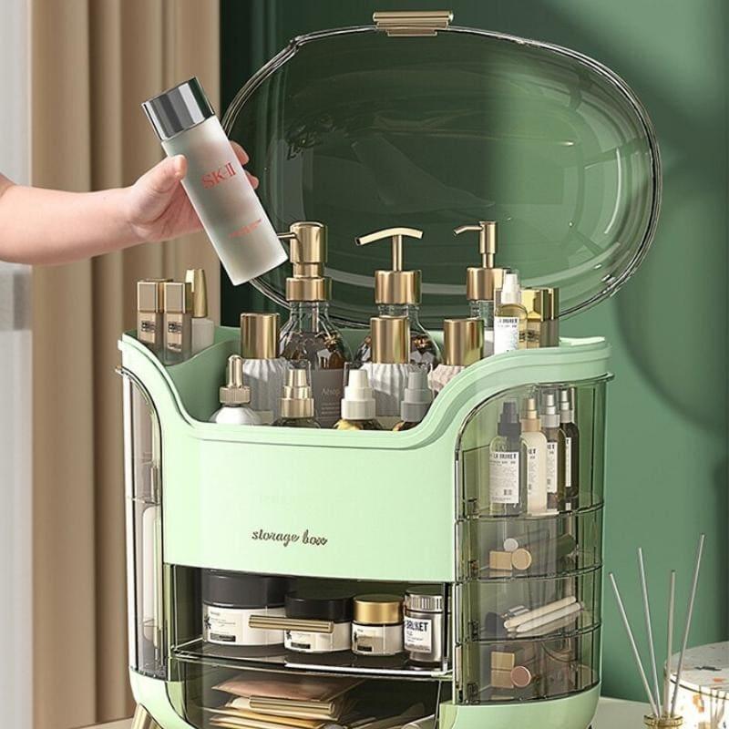 Organizador Acrílico Multiuso para Maquiagem e Cosméticos Elegante