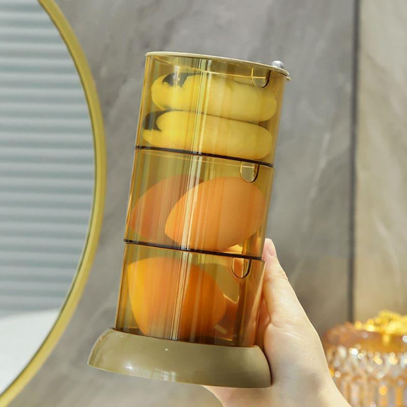 Porta Esponjas e Acessórios Multiuso para Maquiagem