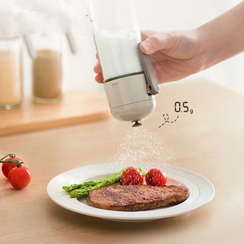 Saleiro e Porta Temperos com Medidor Prático