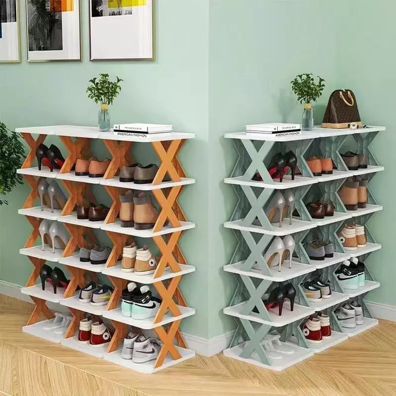 Sapateira Vertical Modular Desmontável para Organização Eficiente