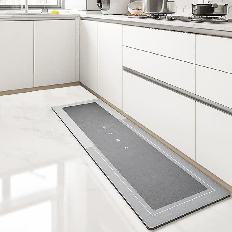 Tapete Antiderrapante Premium para Cozinha com Absorção Rápida