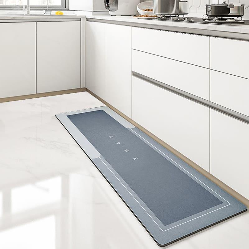 Tapete Antiderrapante Premium para Cozinha com Absorção Rápida