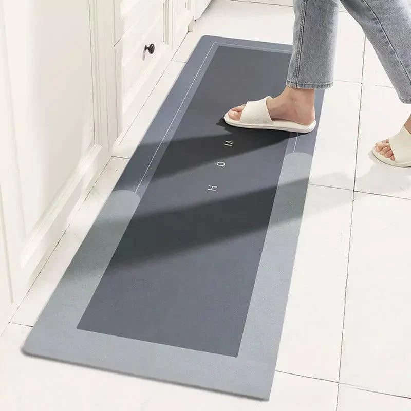 Tapete Antiderrapante Premium para Cozinha com Absorção Rápida