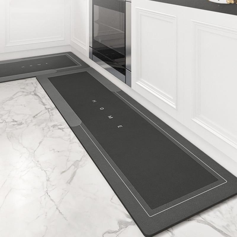 Tapete Antiderrapante Premium para Cozinha com Absorção Rápida