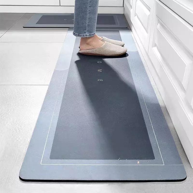 Tapete Antiderrapante Premium para Cozinha com Absorção Rápida