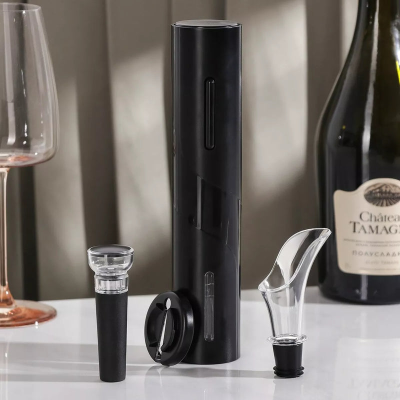 Abridor de Vinho Elétrico - Kit Completo