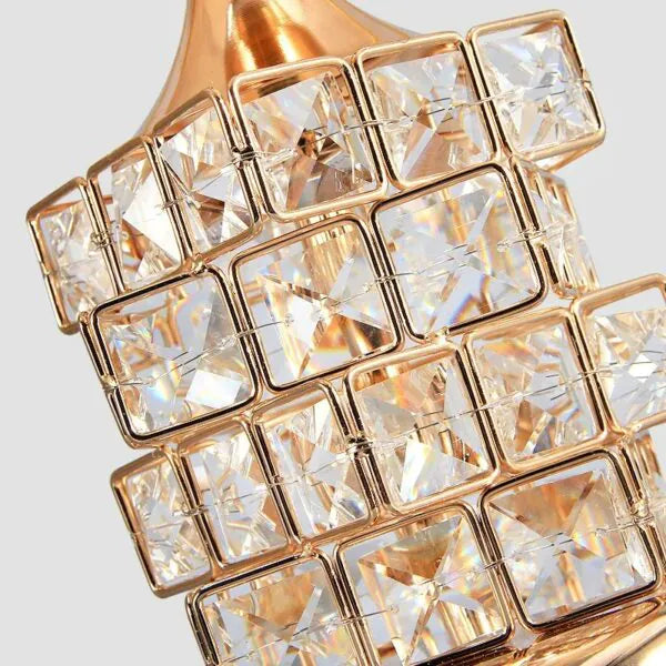 Luminária - Abajur de Cristal com Design Contemporâneo